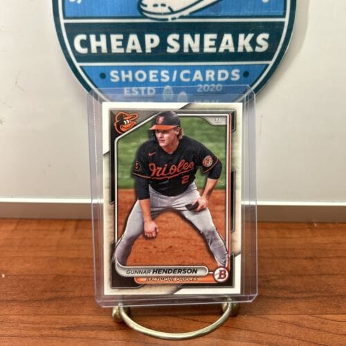 Cheap Sneaks Footwear/Sports Cards Baseball Card Gunnar Henderson 2024 Bowman Baseball Card #49 BASEBALL Baltimore Orio