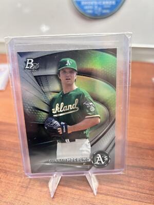 Cheap Sneaks Footwear/Sports Cards Baseball Card Gunnar Hoglund 2022 Bowman Platinum Top Prospects #TOP-45 Oakland Athl