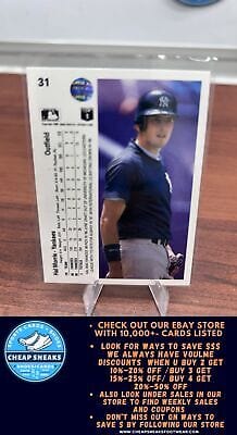 Cheap Sneaks Footwear/Sports Cards Baseball Card Hal Morris 1990 Upper Deck #31 New York Yankees