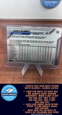 Cheap Sneaks Footwear/Sports Cards Baseball Card Harold Ramirez 2020 Topps Chrome #106 Miami Marlins