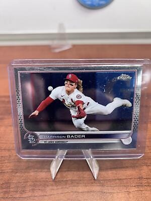 Cheap Sneaks Footwear/Sports Cards Baseball Card Harrison Bader 2022 Topps Chrome Baseball Card #31 Cardinals