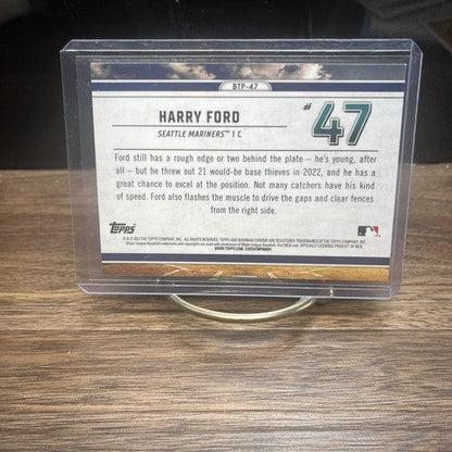 Cheap Sneaks Footwear/Sports Cards Baseball Card Harry Ford - 2023 Bowman Chrome Scouts Top 100 BTP-47