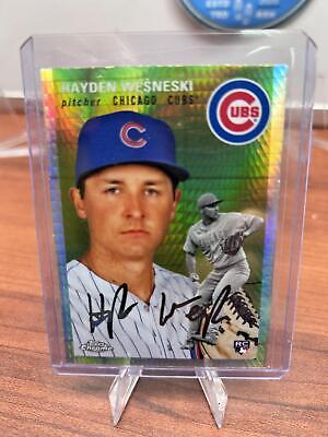 Cheap Sneaks Footwear/Sports Cards Baseball Card Hayden Wesneski RC 2023 Topps Chrome Platinum Anniversary Prism Refrac