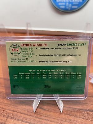 Cheap Sneaks Footwear/Sports Cards Baseball Card Hayden Wesneski RC 2023 Topps Chrome Platinum Anniversary Prism Refrac