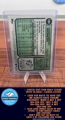 Cheap Sneaks Footwear/Sports Cards Baseball Card Hayden Wesneski (RC) 2023 Topps Heritage  #180 Chicago Cubs