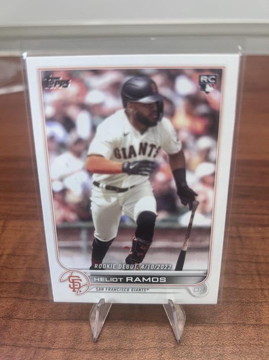 Cheap Sneaks Footwear/Sports Cards Baseball Card Heliot Ramos 2022 Topps Update #US17 San Francisco Giants