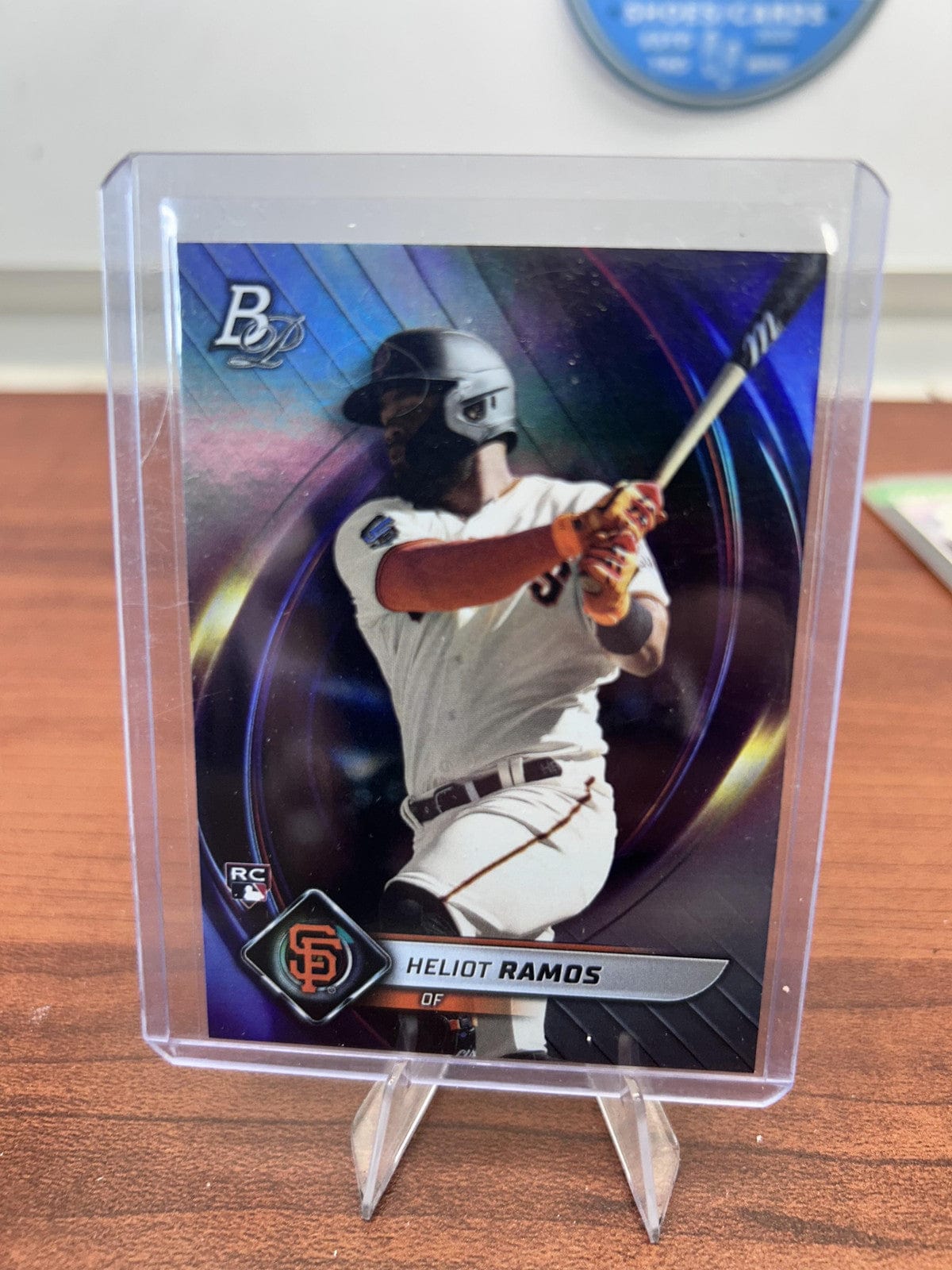 Cheap Sneaks Footwear/Sports Cards Baseball Card Heliot Ramos RC 2022 Bowman Platinum #35 San Francisco Giants