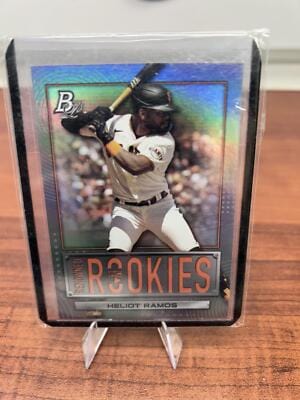Cheap Sneaks Footwear/Sports Cards Baseball Card Heliot Ramos RC 2022 Bowman Platinum Renowned Rookies #RR-12 Giants