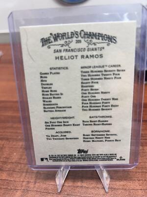 Cheap Sneaks Footwear/Sports Cards Baseball Card Heliot Ramos RC 2022 Topps Allen & Ginter #209 San Francisco Giants