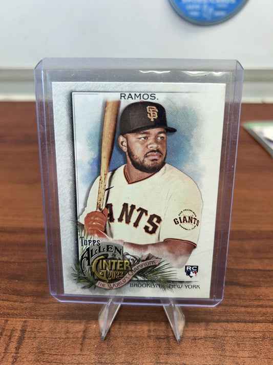 Cheap Sneaks Footwear/Sports Cards Baseball Card Heliot Ramos RC 2022 Topps Allen & Ginter Silver Portrait #209 Giants