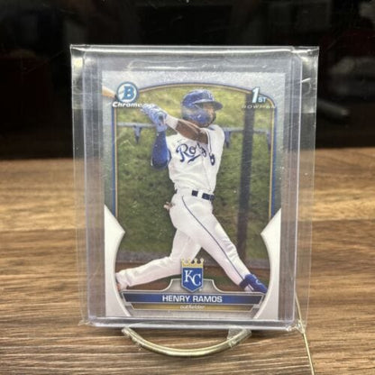 Cheap Sneaks Footwear/Sports Cards Baseball Card HENRY RAMOS 2023 BOWMAN CHROME BCP-96 1ST BOWMAN KANSAS CITY ROYALS