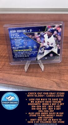 Cheap Sneaks Footwear/Sports Cards Baseball Card Henry Rodriguez SN 1998 Topps Stars Silver #34 Chicago Cubs /4399