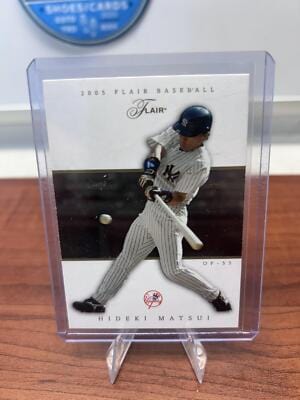 Cheap Sneaks Footwear/Sports Cards Baseball Card Hideki Matsui 2005 Flair #16 New York Yankees