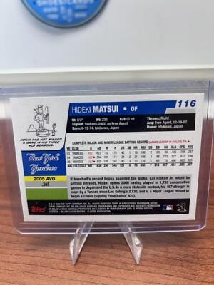 Cheap Sneaks Footwear/Sports Cards Baseball Card Hideki Matsui 2006 Topps Opening Day #116 New York Yankees