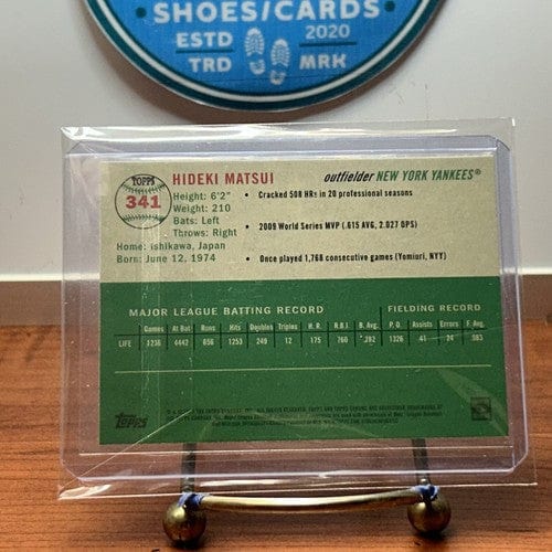 Cheap Sneaks Footwear/Sports Cards Baseball Card Hideki Matsui 2023 Topps Chrome Platinum Anniver. Prizm Refractor NY Y