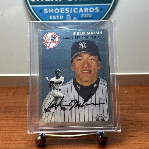 Cheap Sneaks Footwear/Sports Cards Baseball Card HIDEKI MATSUI 2023 Topps Chrome Platinum Anniversary New York Yankees