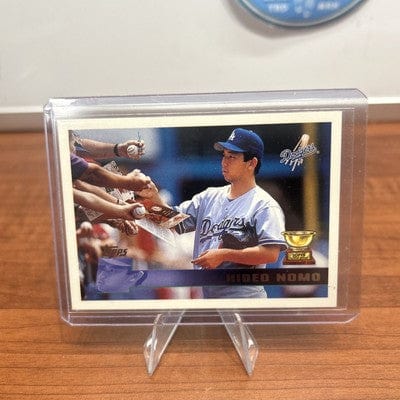 Cheap Sneaks Footwear/Sports Cards Baseball Card Hideo Nomo 1996 Topps  All Star Gold Rookie Cup Baseball Card #136 Dod
