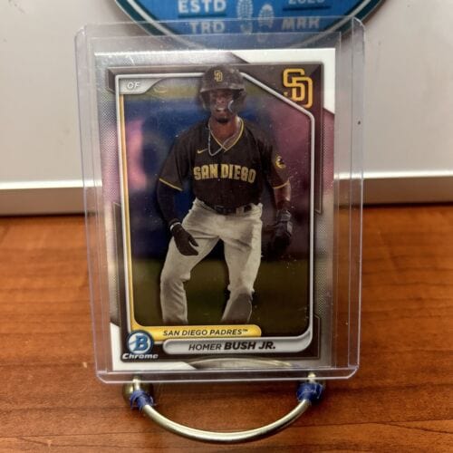Cheap Sneaks Footwear/Sports Cards Baseball Card Homer Bush Jr 2024 Bowman Prospects BCP-87