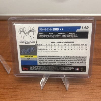 Cheap Sneaks Footwear/Sports Cards Baseball Card Hong-Chih Kuo 2006 Topps #310 RC Rookie Los Angeles Dodgers Baseball C