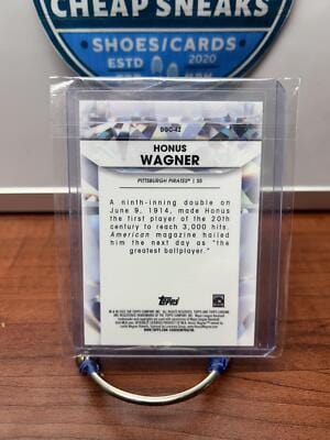 Cheap Sneaks Footwear/Sports Cards Baseball Card Honus Wagner 2022 Topps Chrome Update Diamond Greats #DGC-42 Pittsburg