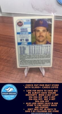 Cheap Sneaks Footwear/Sports Cards Baseball Card Howard Johnson 1989 Score #136 New York Mets