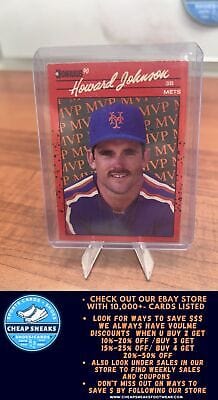 Cheap Sneaks Footwear/Sports Cards Baseball Card Howard Johnson 1990 Donruss Bonus MVP's #BC-2 New York Mets