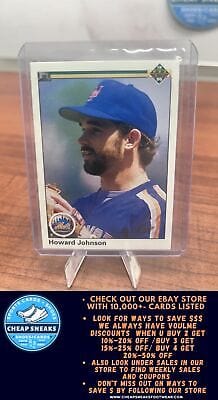 Cheap Sneaks Footwear/Sports Cards Baseball Card Howard Johnson 1990 Upper Deck #263 New York Mets
