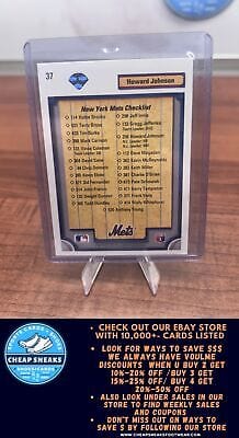 Cheap Sneaks Footwear/Sports Cards Baseball Card Howard Johnson 1992 Upper Deck #37 New York Mets