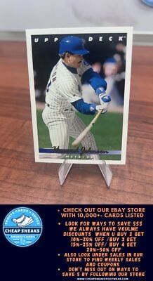 Cheap Sneaks Footwear/Sports Cards Baseball Card Howard Johnson 1993 Upper Deck #676 New York Mets