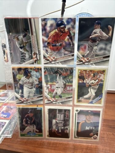 Cheap Sneaks Footwear/Sports Cards Baseball Card Huge Houston Astros Lot Of (162)Cards 1988-2024 All Stars RC’s .12 C