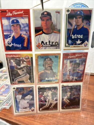 Cheap Sneaks Footwear/Sports Cards Baseball Card Huge Houston Astros Lot Of (162)Cards 1988-2024 All Stars RC’s .12 C