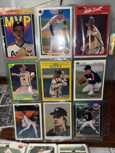 Cheap Sneaks Footwear/Sports Cards Baseball Card Huge Houston Astros Lot Of (162)Cards 1988-2024 All Stars RC’s .12 C