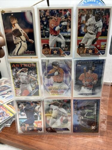 Cheap Sneaks Footwear/Sports Cards Baseball Card Huge Houston Astros Lot Of (162)Cards 1988-2024 All Stars RC’s .12 C