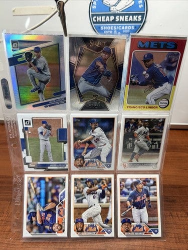 Cheap Sneaks Footwear/Sports Cards Baseball Card Huge New York Mets Lot Of (54) Random NY Mets Players 2021-2023