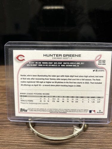 Cheap Sneaks Footwear/Sports Cards Baseball Card Hunter Greene 2022 Topps Update Series Cincinnati Reds BaseballCard #U