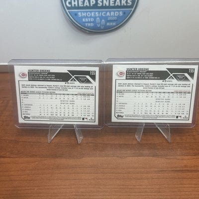 Cheap Sneaks Footwear/Sports Cards Baseball Card Hunter Greene 2023 Topps Series One Future Stars Cincinnati Reds  Card