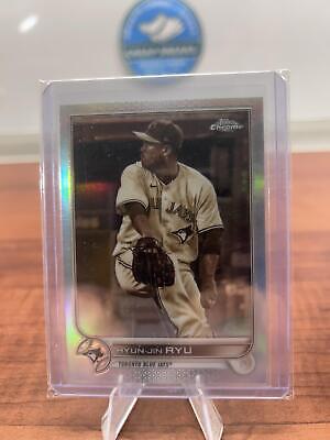 Cheap Sneaks Footwear/Sports Cards Baseball Card Hyun-Jin Ryu 2022 Topps Chrome Sepia Refractor #122 Toronto Blue Jays