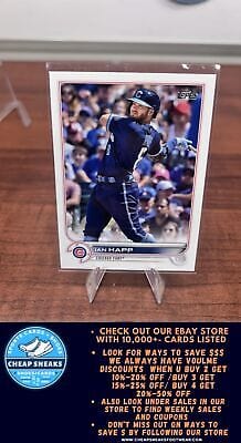 Cheap Sneaks Footwear/Sports Cards Baseball Card Ian Happ 2022 Topps #143 Chicago Cubs