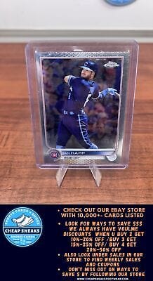 Cheap Sneaks Footwear/Sports Cards Baseball Card Ian Happ 2022 Topps Chrome #199 Chicago Cubs