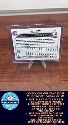 Cheap Sneaks Footwear/Sports Cards Baseball Card Ian Happ 2022 Topps Chrome #199 Chicago Cubs