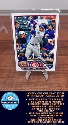 Cheap Sneaks Footwear/Sports Cards Baseball Card Ian Happ 2023 Topps #232 Chicago Cubs