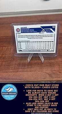 Cheap Sneaks Footwear/Sports Cards Baseball Card Ian Happ 2023 Topps Chrome Refractor #102 Chicago Cubs
