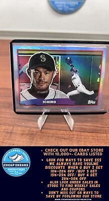 Cheap Sneaks Footwear/Sports Cards Baseball Card Ichiro 2022 Topps Archives 1988 Topps Big Foil  #88BF-39 Mariners