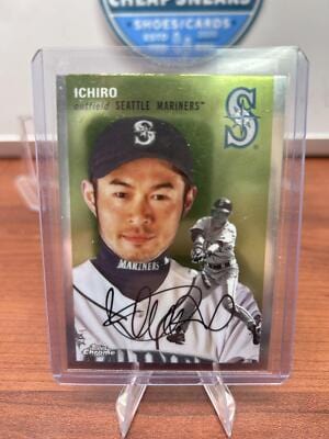 Cheap Sneaks Footwear/Sports Cards Baseball Card Ichiro 2023 Topps Chrome Platinum Anniversary #363 Seattle Mariners