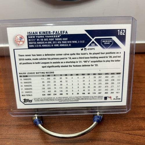 Cheap Sneaks Footwear/Sports Cards Baseball Card Isiah Kiner-Falefa New York Yankees 2023 Topps Series 1 Baseball Card