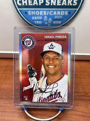 Cheap Sneaks Footwear/Sports Cards Baseball Card Israel Pineda RC 2023 Topps Chrome Platinum Anniversary Refractor #153