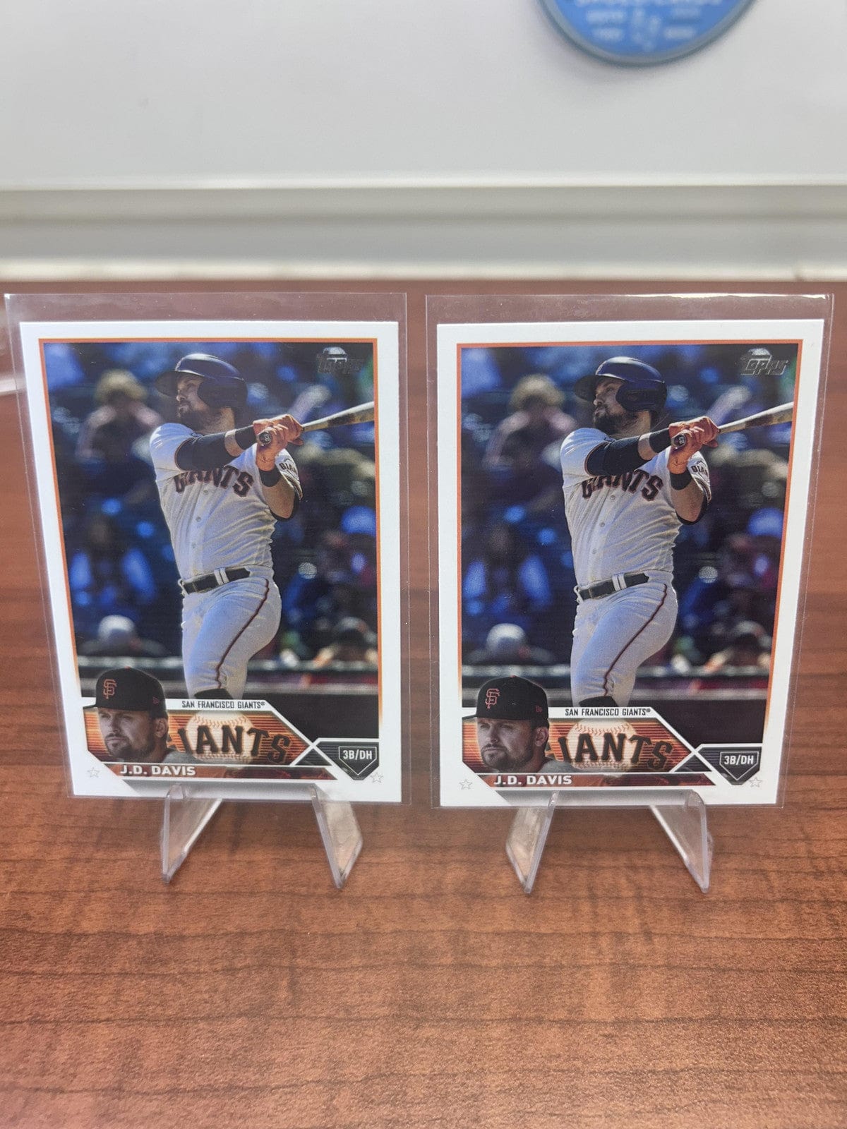 Cheap Sneaks Footwear/Sports Cards Baseball Card J.D. Davis 2023 Topps #335 San Francisco Giants