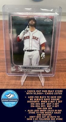 Cheap Sneaks Footwear/Sports Cards Baseball Card J.D. Martinez 2022 Topps Chrome #67 Boston Red Sox