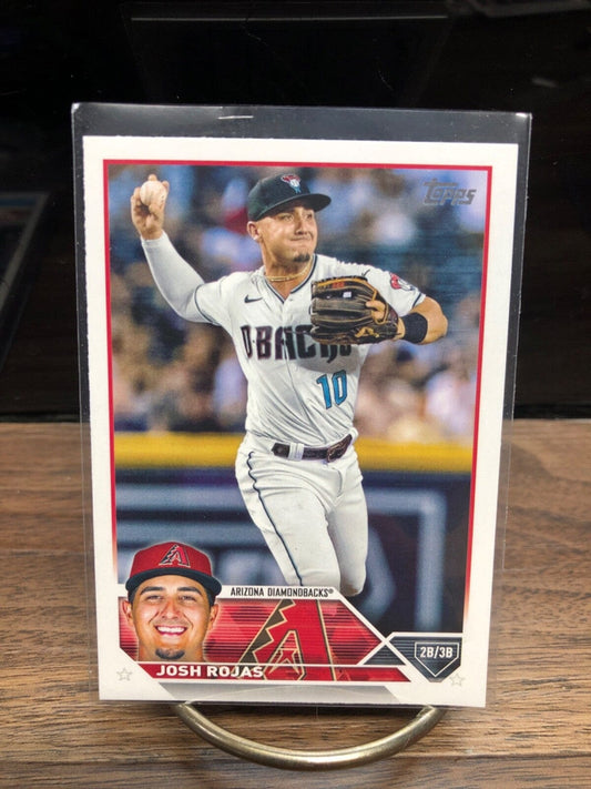 Cheap Sneaks Footwear/Sports Cards Baseball Card J. Palacios RC Auto #1 2023 Topps Series One Baseball #60 Josh Rojas  Arizona Diamondbacks
