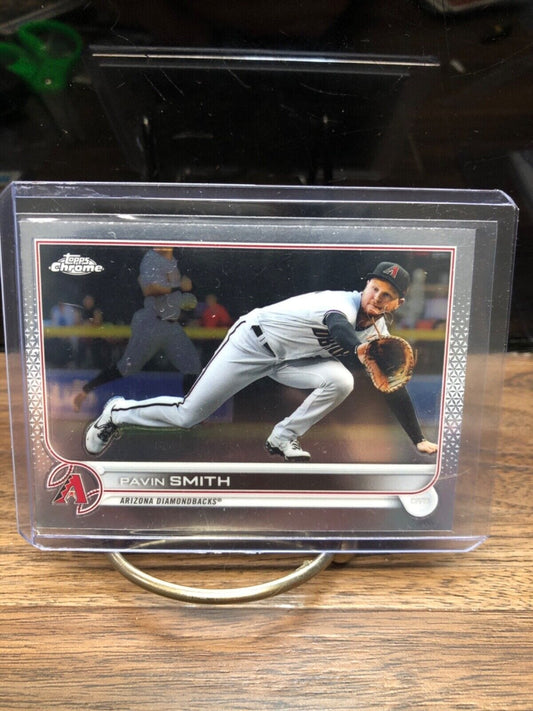 Cheap Sneaks Footwear/Sports Cards Baseball Card J. Palacios RC Auto #1 Pavin Smith 2022 Topps Chrome Arizona Diamondbacks #78